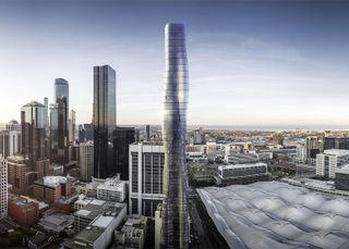 Illustration for article titled Architect Finally Gives Us What We Want: A Beyoncé-Inspired Skyscraper